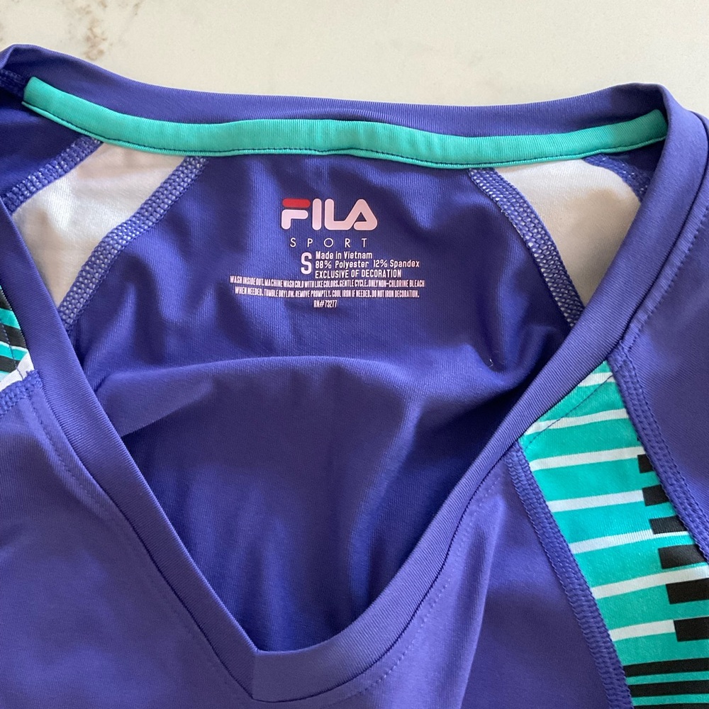 Fila Purple Swim Coverup with Stylish Design
